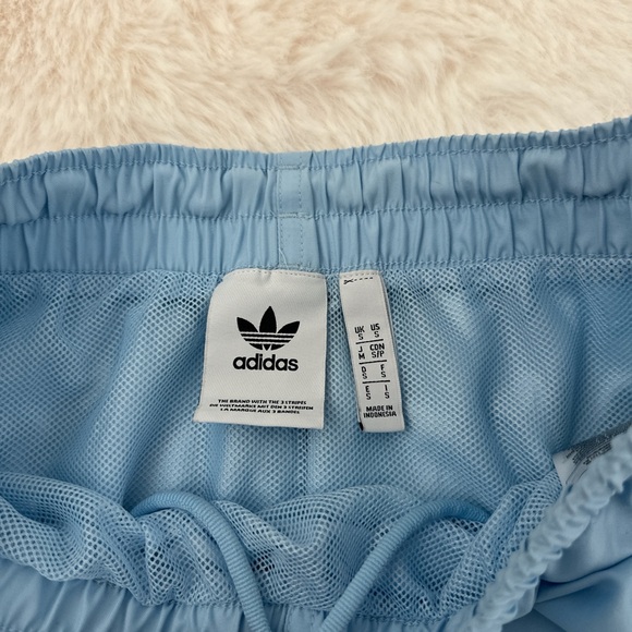 Adidas Light Blue Shorts Athletic - Picture 2 of 4